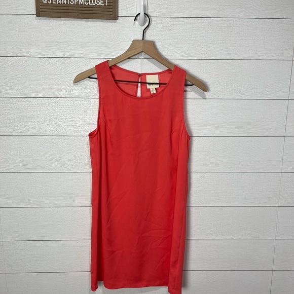 Nom De Plume Coral Sleeveless Dress Size Small - Picture 3 of 12